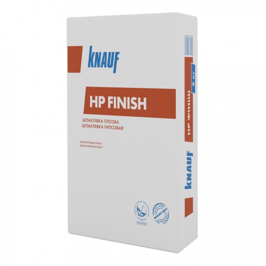 Тонкошарова шпаклівка гіпсова Knauf HP Finish
