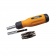 Викрутка з тріскачкою + 12 насадок MasterTool 40-0518, перегляд 1